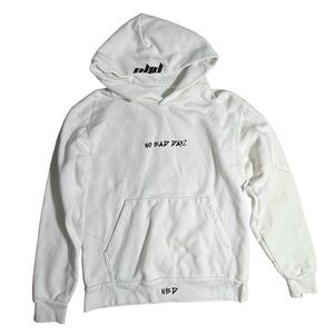 No Bad Dayz white hoodie #streetwear #nbd #skater #streetwear